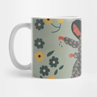 Woman Floral - Garden Botanical Mug